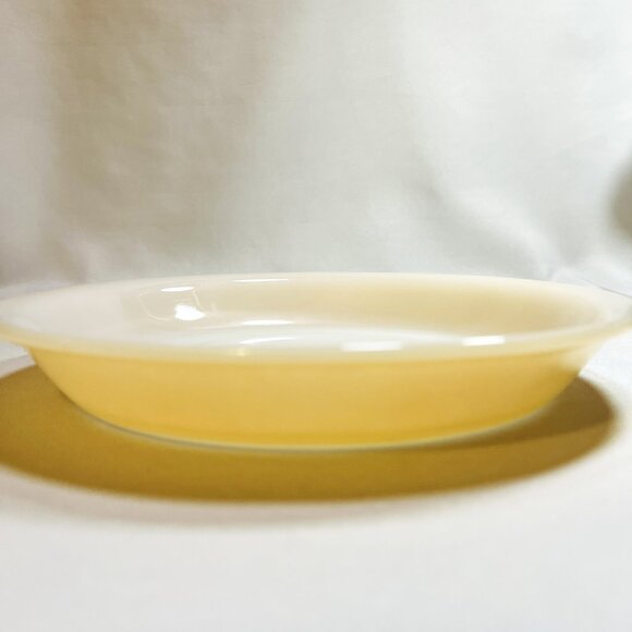 Fire King Peach Luster 9 Inch Pie Plate Dish Vintage Open Baker Anchor Hocking - Picture 7 of 10